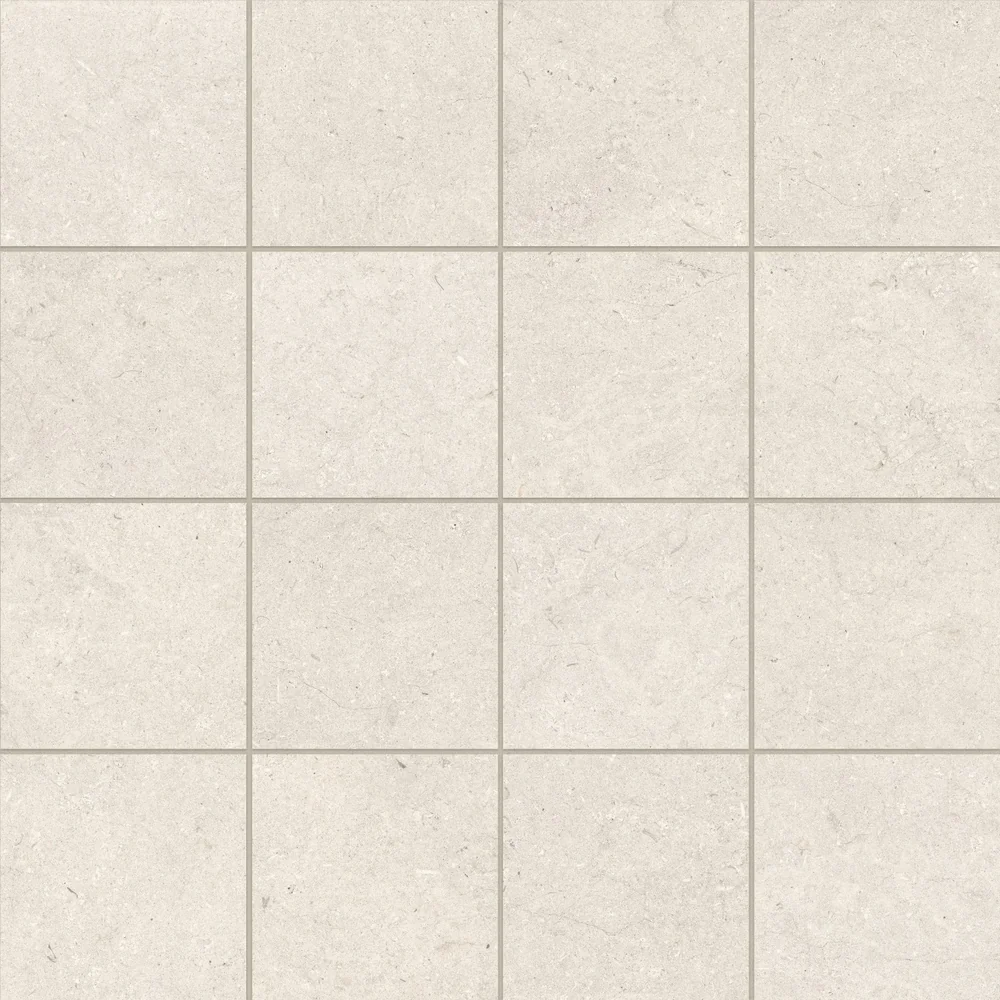 Ivory matte porcelain field tile product photograph
