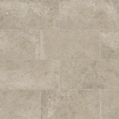Ecru matte porcelain field tile product photograph