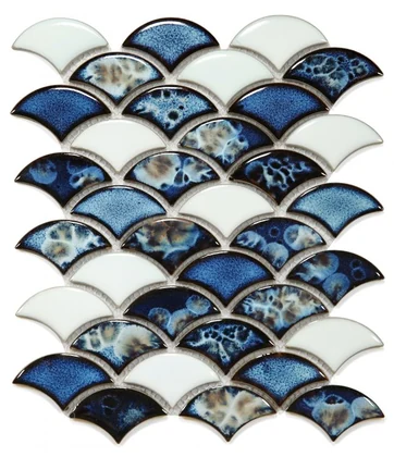 Dragon Scale Ocean 9.75 x 12 product photograph