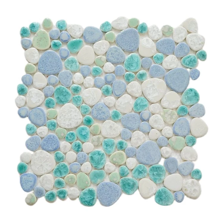 Growing Glass Sea Pebble 11.5 x 11.5 product photograph