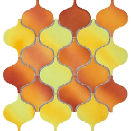 Hulu Orange 9.75 x 9.75 product photograph