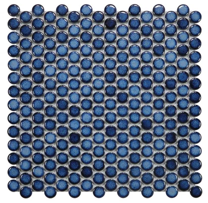Penny Round Blue 11.5 x 11.5 product photograph