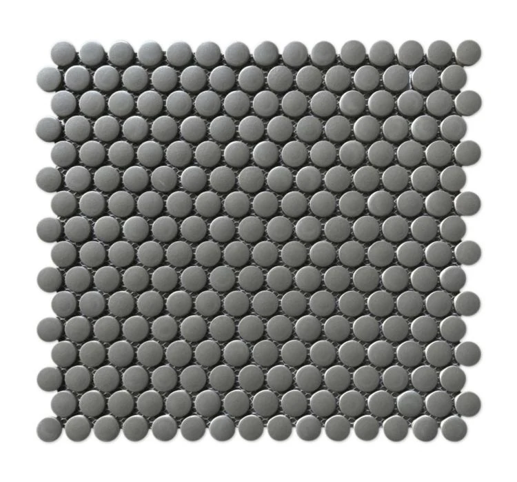 Penny Round Dark Grey Grip 11.5 x 12.25 product photograph