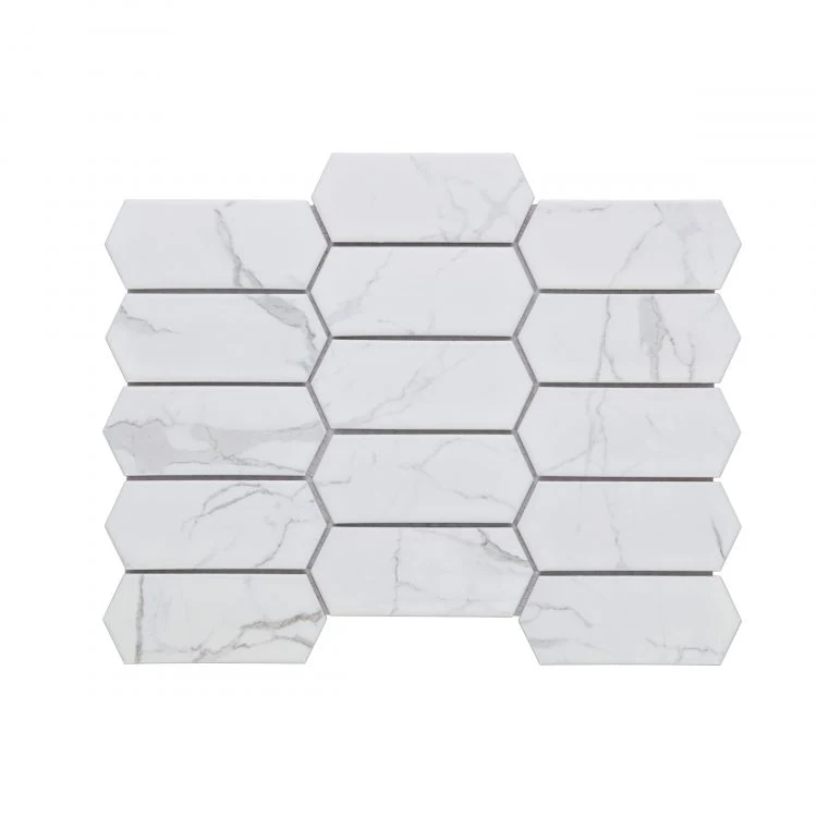 Picket Statuario Matte 10.25 x 13.5 product photograph