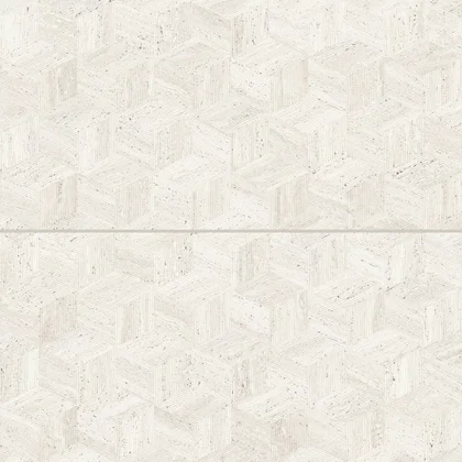 White · 24" x 48" Satin cube decorative tile material surface reference