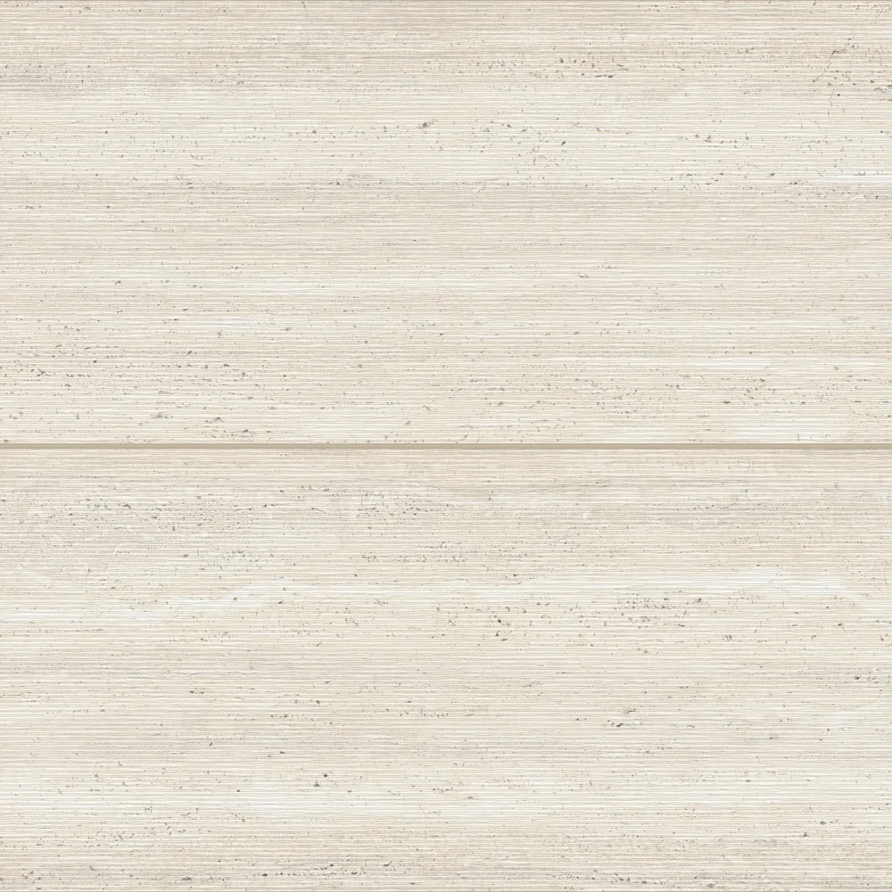 Ivory · 24" x 48" Satin wave decorative tile material surface reference