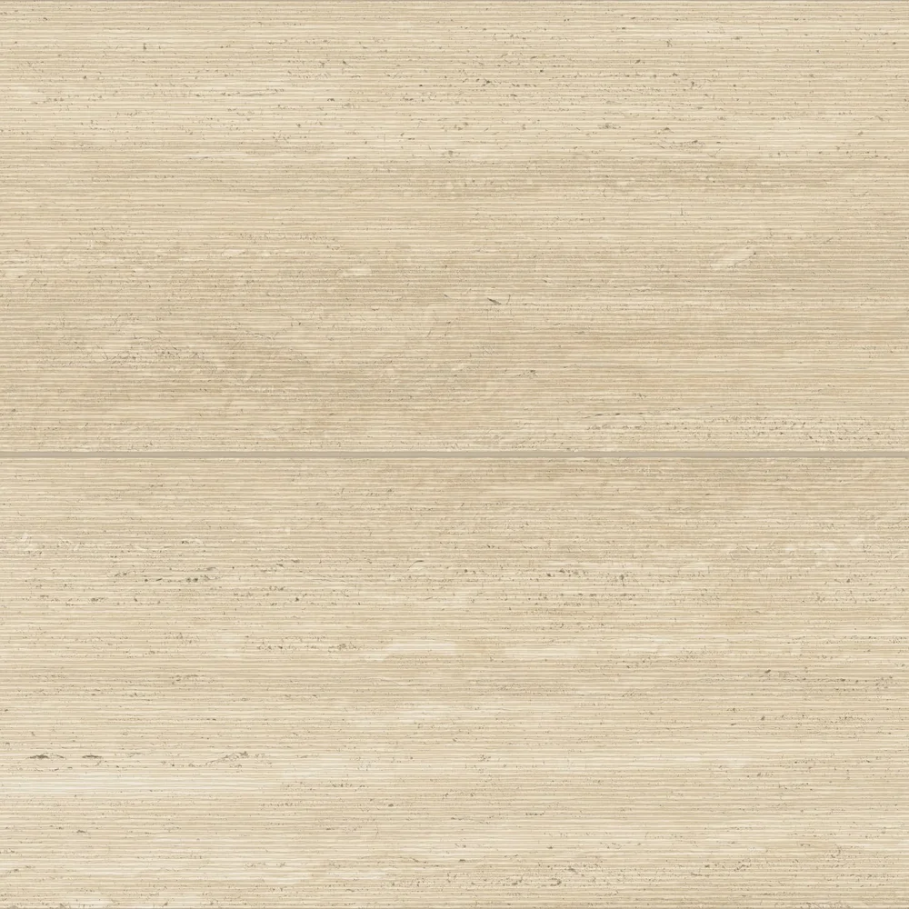 Cream · 24" x 48" Satin wave decorative tile material surface reference