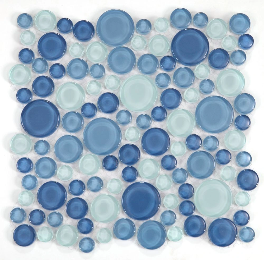 Lady Blue glass mosaic product sample
