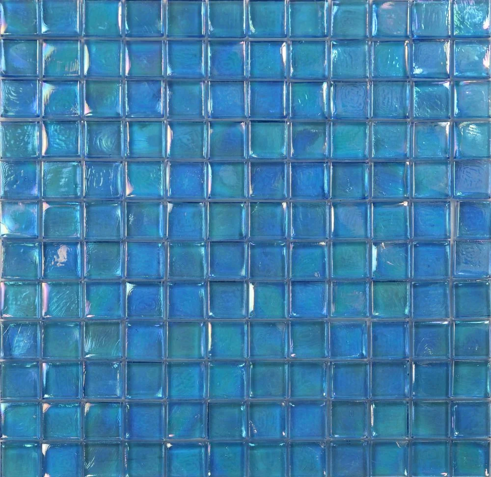 Laguna Fancy Blue glass mosaic color and pattern reference