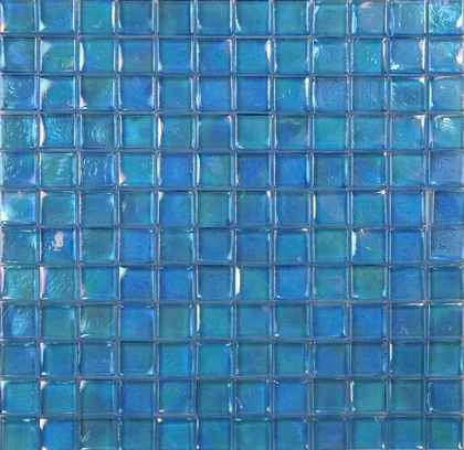 Laguna Fancy Blue glass mosaic color and pattern reference