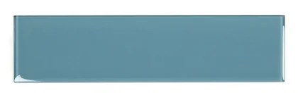 Lucy Casale Blue · 4" x 16" glass field tile product sample