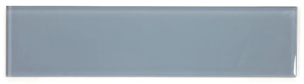 Lucy Pewter · 4" x 16" glass field tile product sample