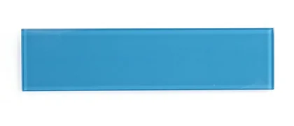 Lucy Royal Blue · 4" x 16" glass field tile product sample