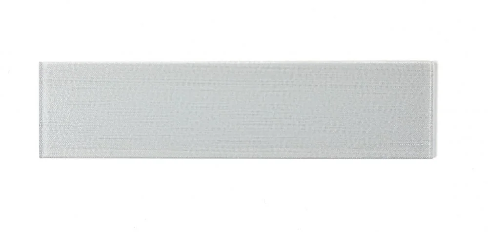 Lucy Sparkle · 4" x 16" glass field tile product sample