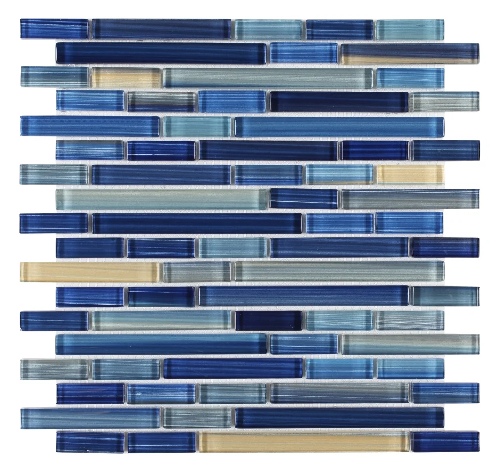 Rain Sapphire · 11.75" x 12" mosaic product sample