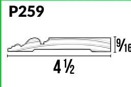 P259 · Base — Moulding Profiles catalog reference
