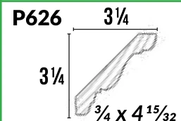 P626 · Crown — Moulding Profiles catalog reference