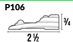 P106 · Casing — Moulding Profiles catalog reference