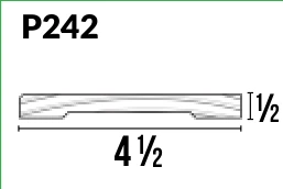 P242 · Base — Moulding Profiles catalog reference