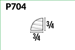 P704 · Base — Moulding Profiles catalog reference