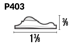 P403 · Plant On — Moulding Profiles catalog reference