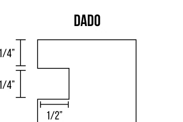 Glass-insert construction — catalog technical drawing