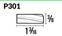 P301 · Plant On — Moulding Profiles catalog reference