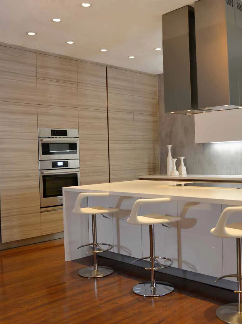 Decorative surface interior