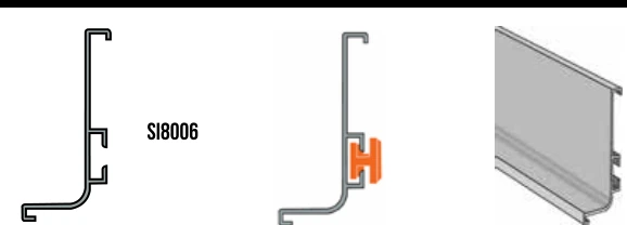 SI8006 · component reference — Gola Handle-Free Systems catalog reference