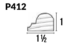 P412 · Plant On — Moulding Profiles catalog reference