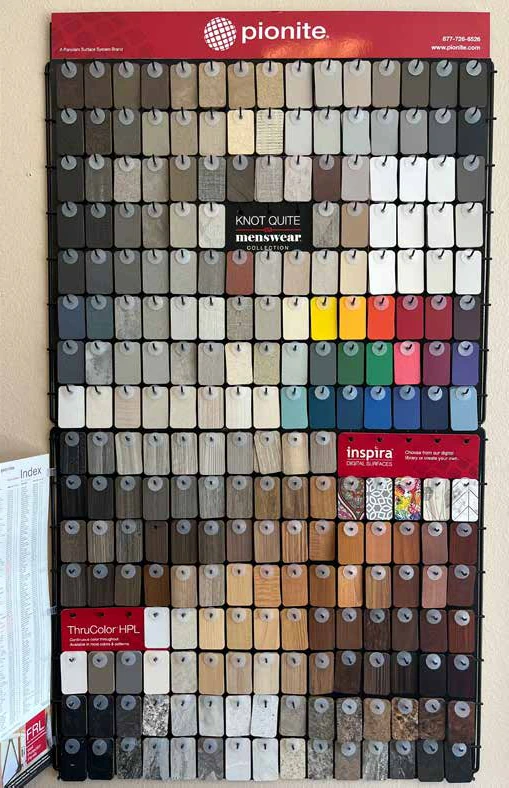 Pionite sample display