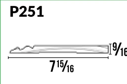 P251 · Base — Moulding Profiles catalog reference