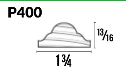 P400 · Plant On — Moulding Profiles catalog reference
