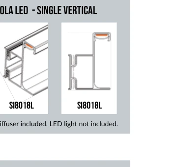 SI8018L · component reference — Gola Handle-Free Systems catalog reference
