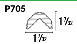 P705 · Corner & Cove — Moulding Profiles catalog reference