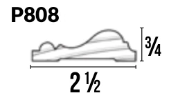 P808 · Plant On — Moulding Profiles catalog reference