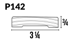 P142 · Casing — Moulding Profiles catalog reference