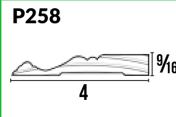P258 · Base — Moulding Profiles catalog reference
