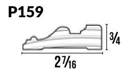 P159 · Casing — Moulding Profiles catalog reference