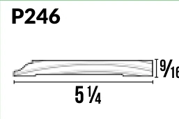 P246 · Base — Moulding Profiles catalog reference