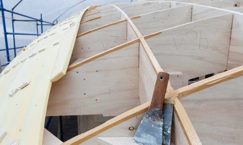 Marine plywood application