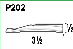 P202 · Base — Moulding Profiles catalog reference